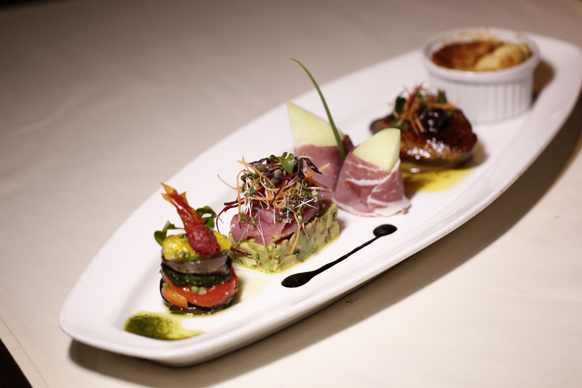 Grilled Foie Gras Ham